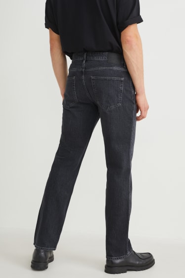 Herren - Regular Jeans - dunkeljeansgrau