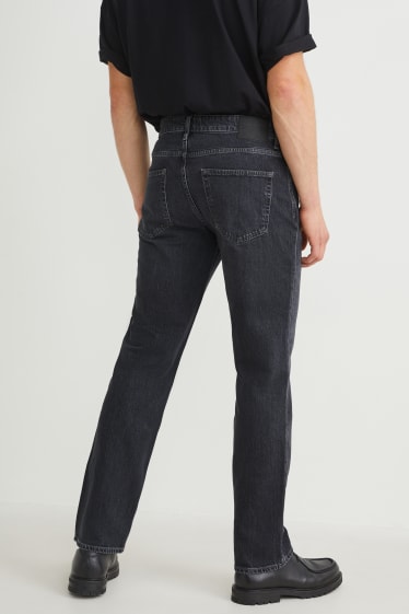 Mężczyźni - Regular jeans - dżins-ciemnoszary