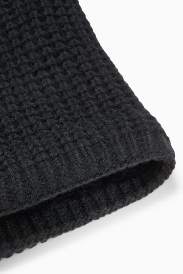 Donna - Scaldacollo in maglia - nero