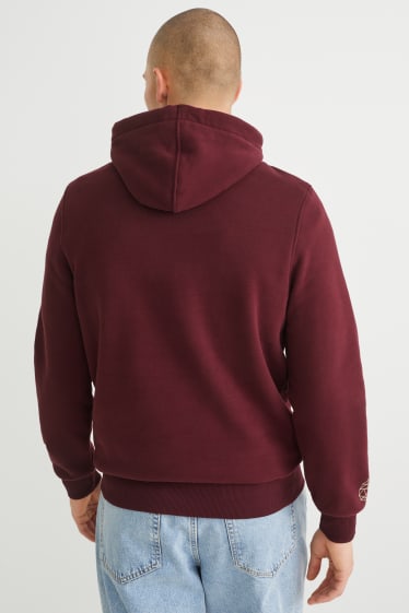 Herren - Hoodie - bordeaux