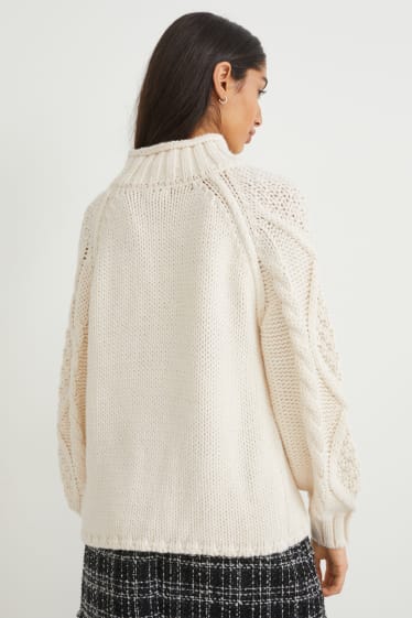 Femmes - Pullover - blanc