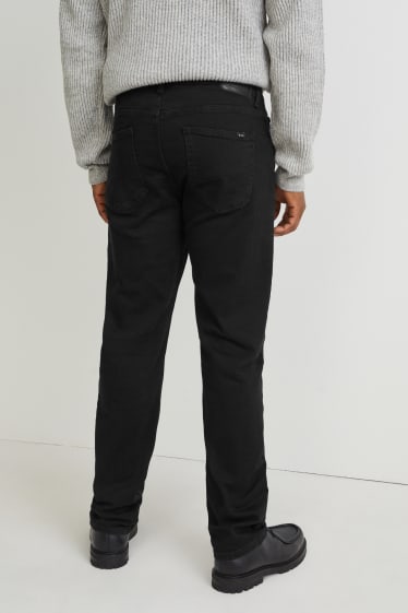 Men - Straight jeans - black