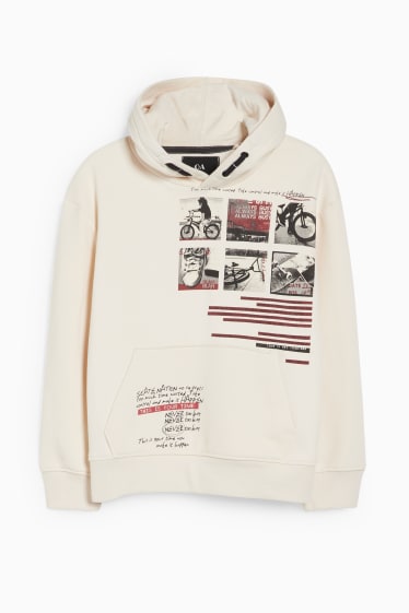 Kinderen - Hoodie - beige