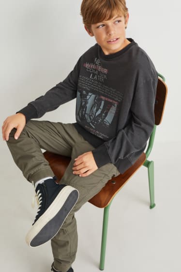 Children Boys - Sweatshirt - black
