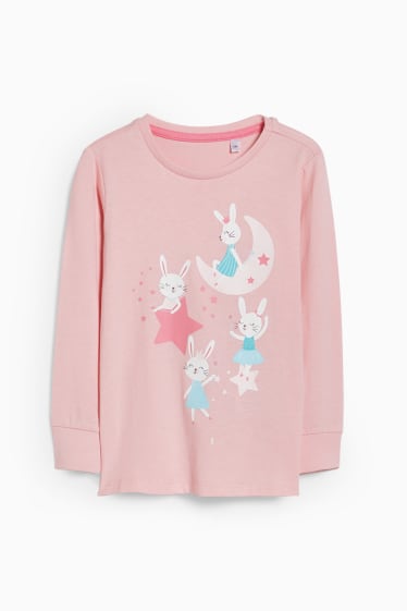 Kinderen - Pyjama - 2-delig - roze