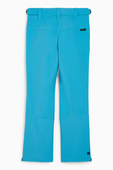 Women - Ski pants - BIONIC-FINISH®ECO - light turquoise