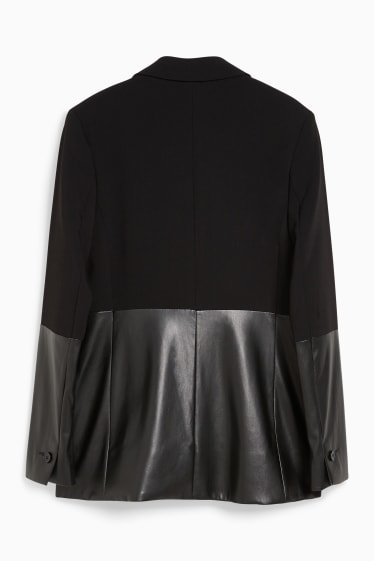 Donna - Blazer - sciancrata - nero