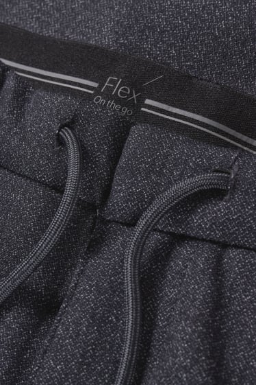 Mężczyźni - Spodnie materiałowe - Flex - 4 - Way - Stretch - LYCRA® - ciemnoniebieski