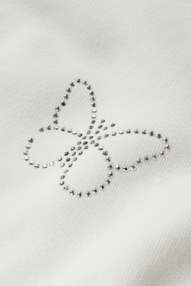 Enfants filles - Sweat - blanc pur