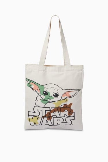 Women - Star Wars: The Mandalorian - jute bag - cremewhite