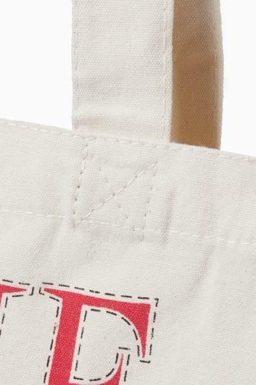 Dona - Minnie Mouse - bossa de jute - blanc trencat