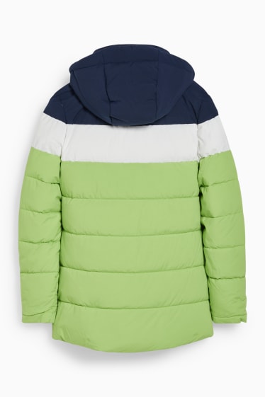 Dámské - Lyžařská bunda- THERMOLITE®  - BIONIC-FINISH®ECO - neonově zelená