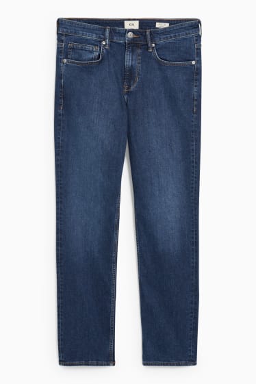 Home - Straight jeans - texà blau fosc