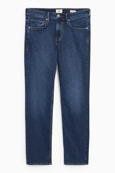Herren - Straight Jeans - dunkeljeansblau