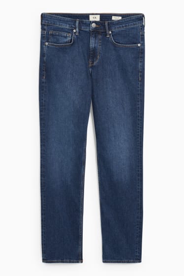 Men - Straight jeans - denim-dark blue