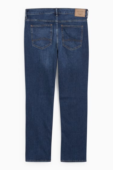 Herren - Straight Jeans - dunkeljeansblau