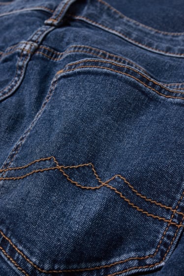 Home - Straight jeans - texà blau fosc