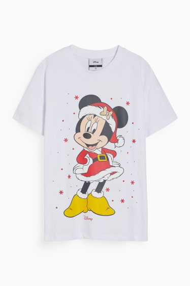 Teens & young adults - CLOCKHOUSE - Christmas pyjama top - Minnie Mouse - white