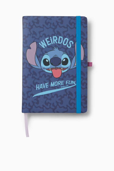 Femei - Lilo & Stitch - agendă - albastru