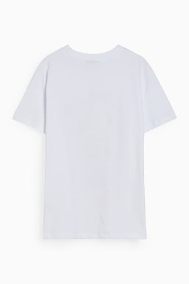 Damen - CLOCKHOUSE - Weihnachts-Pyjamashirt - Minnie Maus - weiß