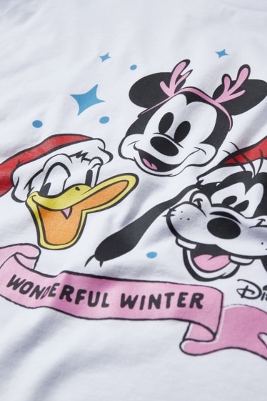 Ragazzi e giovani - CLOCKHOUSE - maglia pigiama natalizia - Disney - bianco