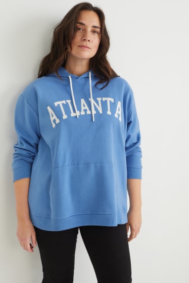 Dames - Hoodie - blauw