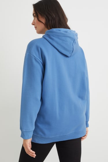 Dames - Hoodie - blauw