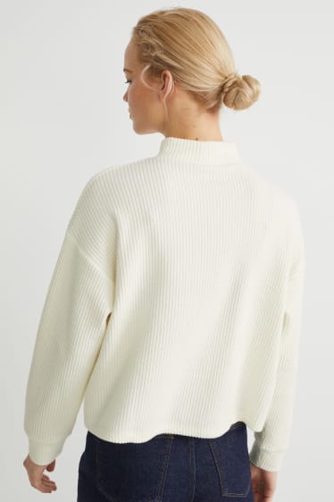 Femmes - Sweat - blanc crème