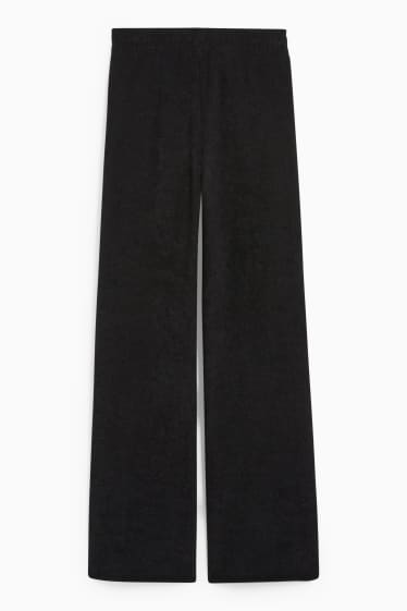 Teens & young adults - CLOCKHOUSE - terry cloth joggers - black