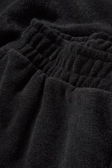 Damen - CLOCKHOUSE - Frottee-Jogginghose - schwarz
