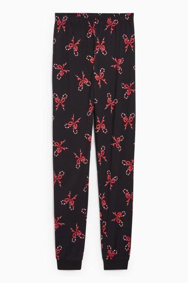 Women - CLOCKHOUSE - Christmas Pyjama bottoms - The Grinch - black