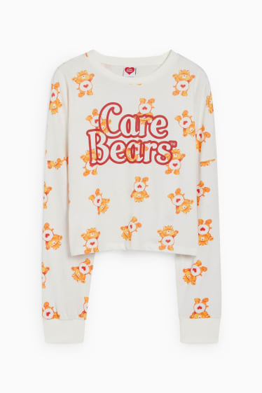 Dames - CLOCKHOUSE - pyjamashirt - Care Bears - wit