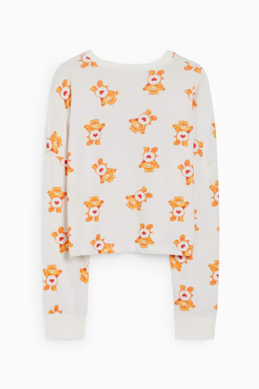 Dona - CLOCKHOUSE - part superior de pijama - Els ossos amorosos - blanc