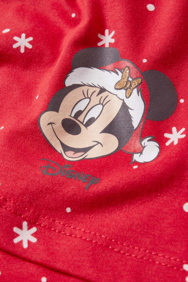 Mujer - CLOCKHOUSE - pantalón corto de pijama - Minnie Mouse - rojo