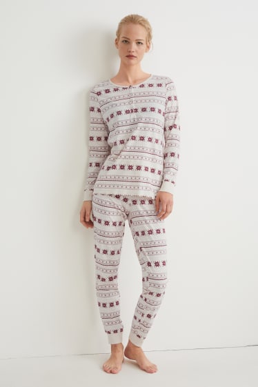 Mujer - Pijama - beis