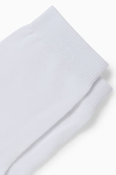Donna - Confezione da 10 - calze - bianco
