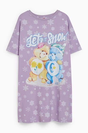 Donna - CLOCKHOUSE - camicia da notte - Gli orsetti del cuore - lilla