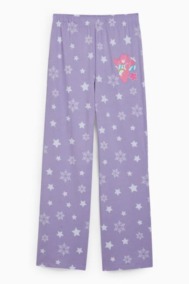 Joves - CLOCKHOUSE - pantalons de pijama - Els ossos amorosos - morat clar