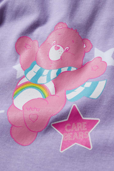 Dospívající a mladí - CLOCKHOUSE - pyžamové kalhoty - Care Bears - šeříková