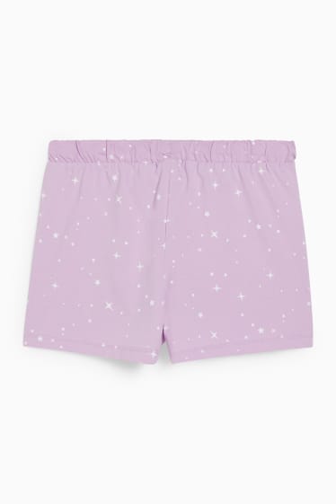 Femmes - Short de pyjama - Bisounours - violet clair