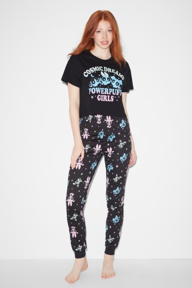 Damen - CLOCKHOUSE - Pyjama - Powerpuff Girls - schwarz