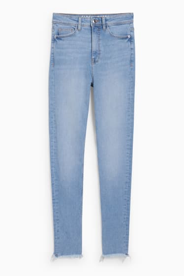 Donna - CLOCKHOUSE - skinny jeans - vita alta - jeans azzurro