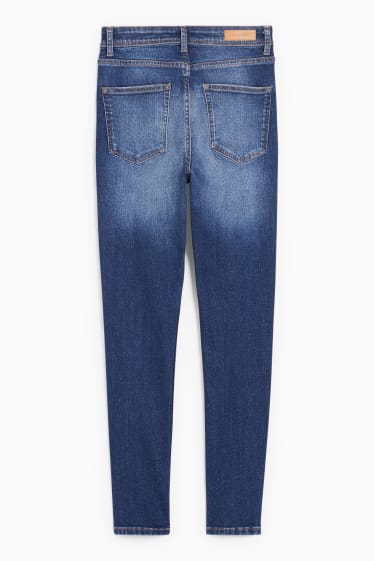 Dámské - CLOCKHOUSE - skinny jeans - high waist - džíny - modré