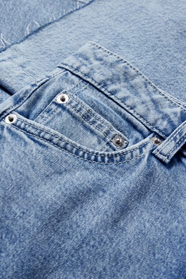 Femmes - CLOCKHOUSE - wide leg jean - high-waist - jean bleu clair