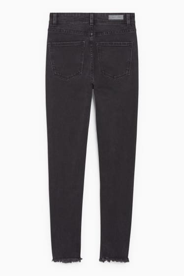 Joves - CLOCKHOUSE - skinny jeans - high waist - LYCRA® - negre