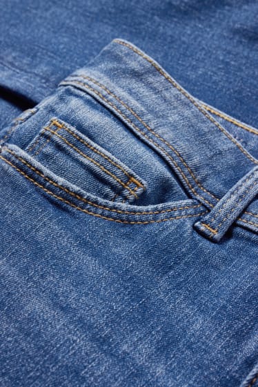 Femei - CLOCKHOUSE - skinny jeans - talie înaltă - denim-albastru