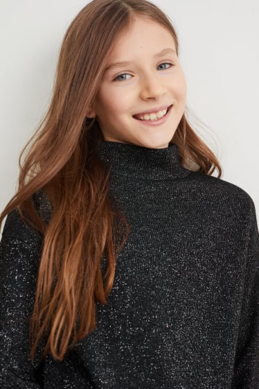 Bambine - Felpa - nero