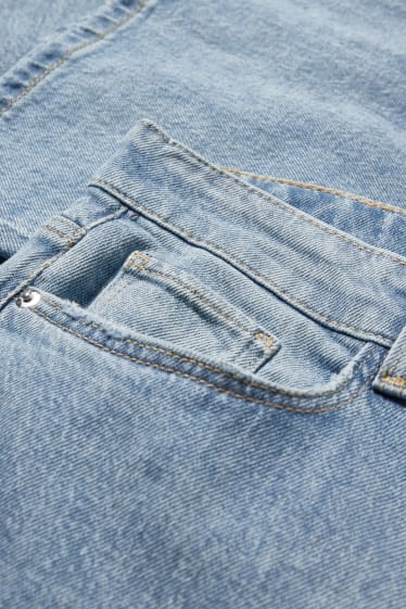 Mujer - Relaxed jeans - high waist - LYCRA® - vaqueros - azul claro