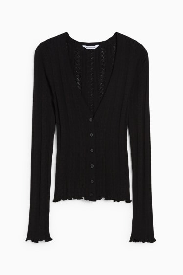 Donna - CLOCKHOUSE - cardigan - nero