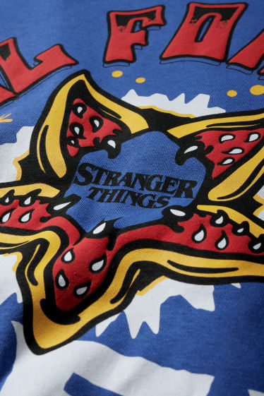 Donna - CLOCKHOUSE - felpa - Stranger Things - blu